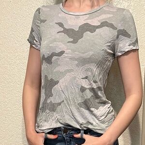 Small Super Soft Camo American Eagle Top